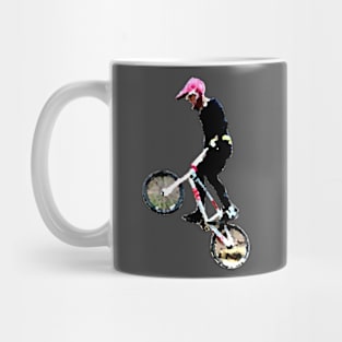 bmx race racing Mug